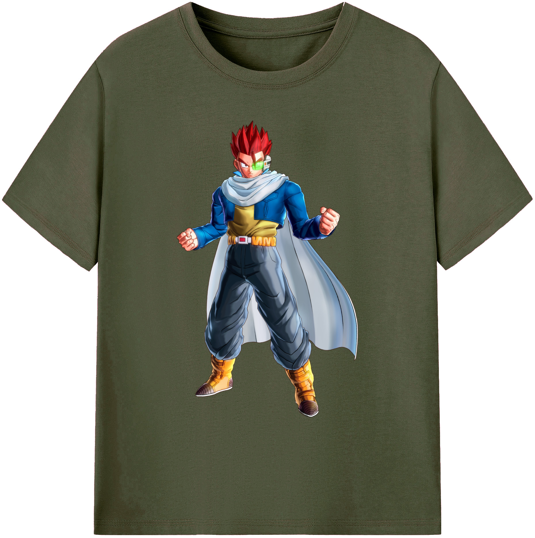 （画像用） ドラゴンボール 孫 悟飯（そんごはん）DRAGON BALL Son Gohan 綿100％ メンズ半袖Tシャツ｜肌触りやわらか＆通気性